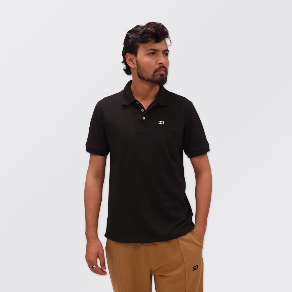 Signature Black Polo