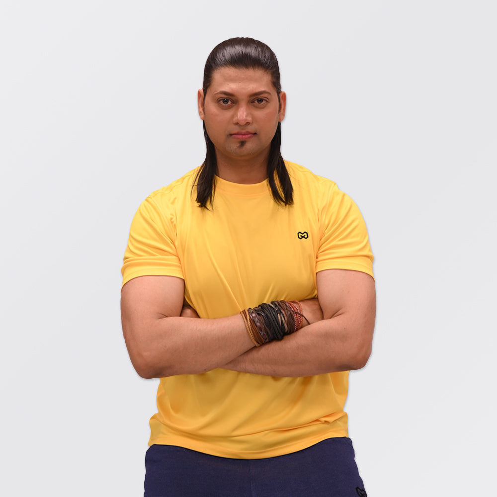 Dry Fit T-Shirt in Yellow