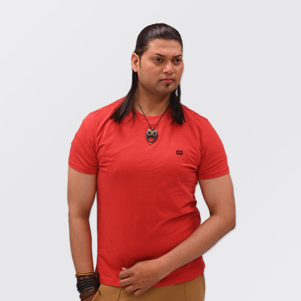 Cotton T-Shirt Red