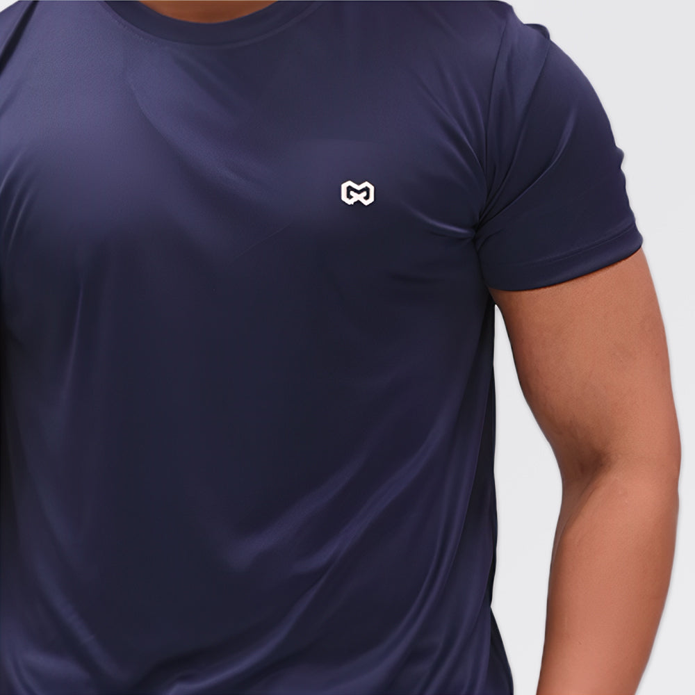 Dry Fit T-Shirt in Navy Blue