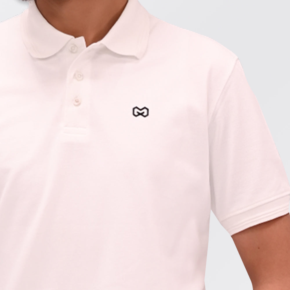 Essential White Polo